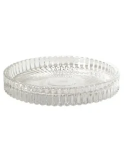 Da'core Glasplade til bloklys Ø9,8 cm klar