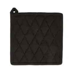 Da'Core grydelap quilt 22,5x22,5 cm strib sort