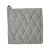 Da'Core grydelap quilt 22,5x22,5 cm uni cross grå
