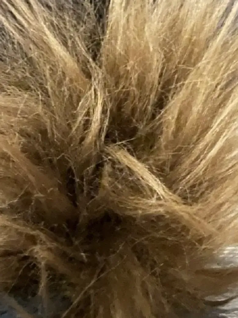 Da'core Ægte Sædeskind brun Ø34 cm