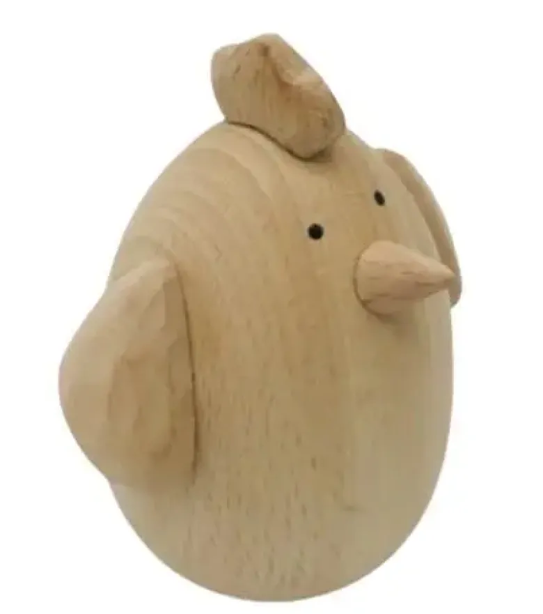 Da'core Høne H8,8 cm Bøgetræ