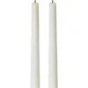Da'core Kunstig stearinlys 2 stk Hvid H24 cm