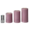 Da'core LED bloklys flad top 3-pak Violet