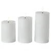 Da'core LED bloklys med blank top hvid 3-pak