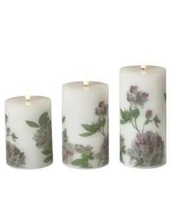 Da'core LED bloklyssæt 3-pak hortensia