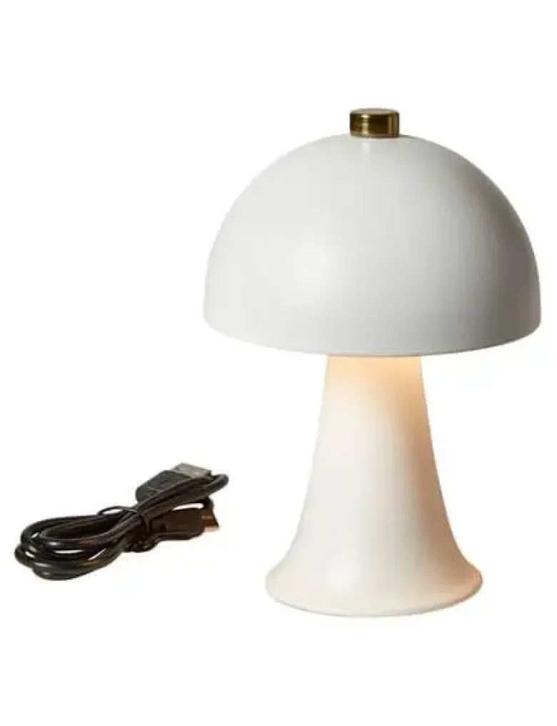 Da'core LED Bordlampe med Touch hvid