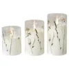 Da'core LED cylinder glas Flora 3 stk