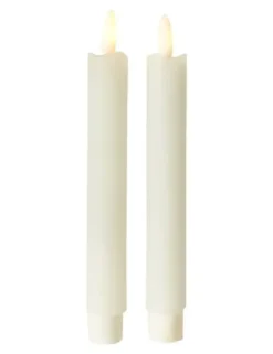 Da'core LED kronelys opladelig H18 cm 2-pak