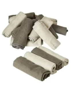 Da'core Mikrofiberklude 24 stk gråmix