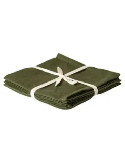Da'core Mundserviet 40x40 cm Grøn 4-pak