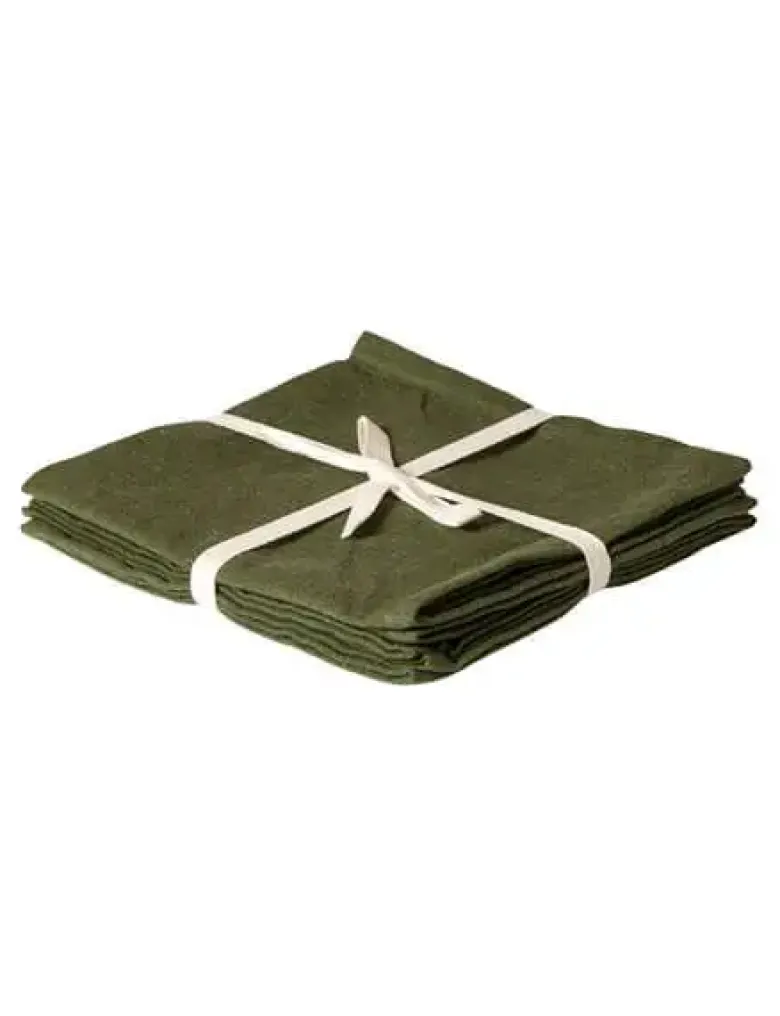 Da'core Mundserviet 40x40 cm Grøn 4-pak
