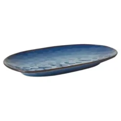 Da'Core oval Serveringsfad 22x36 cm Blå