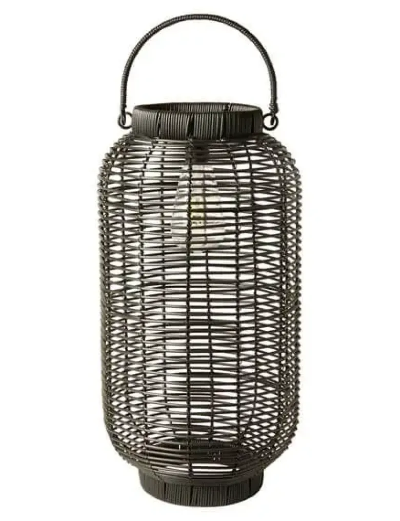 Da'core Solar Lanterne Ø24 cm. sort