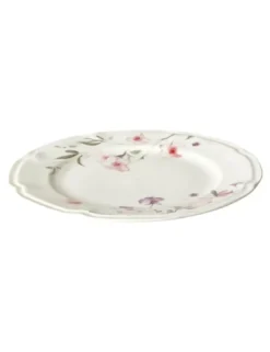 Da'core Tallerken Flora Ø26 cm benporcelæn rosa