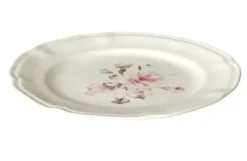 Da'core Tallerken Flora Ø20 cm benporcelæn rosa