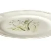 Da'core Tallerken Flora Ø20 cm benporcelæn grøn