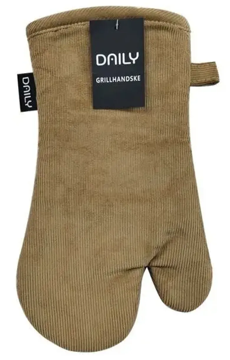 Daily grillhandske fløjl 18x33 cm