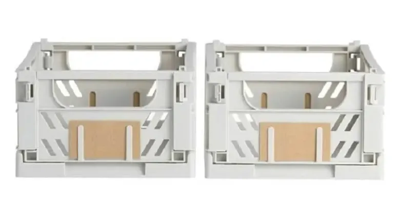 DAY Opbevaringskasse Light grey 2 stk 25x16.5x10 cm