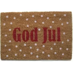 Det Gamle Apotek Dørmåtte kokus GOD JUL