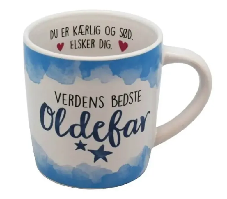 Enjoy mug krus Verdens bedste Oldefar