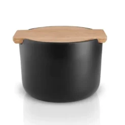 Eva Solo Nordic kitchen saltkar i sort med låg