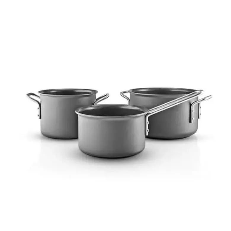 Eva Trio Grey Line Grydesæt 3 dele