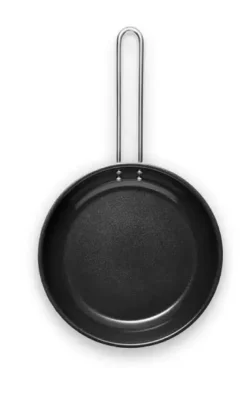 Eva Trio Recycled Rustfrit Stål stegepande 24 cm med keramisk belægning