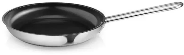 Eva Trio Recycled Rustfrit Stål stegepande 28 cm med keramisk belægning