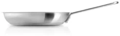 Eva Trio Rustfrit Stål stegepande 24 cm med slip-let