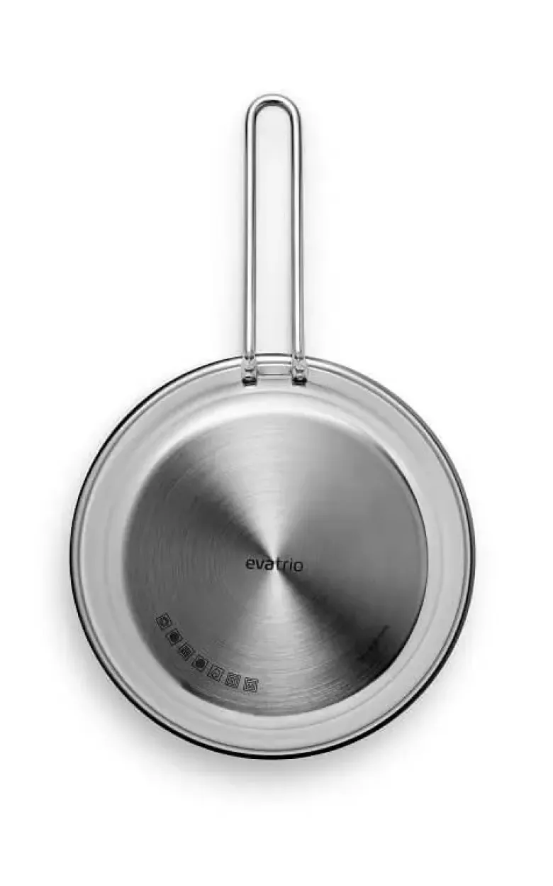 Eva Trio Rustfrit Stål stegepande 30 cm med keramisk belægning