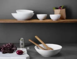Eva Trio Salatbestik egetræ