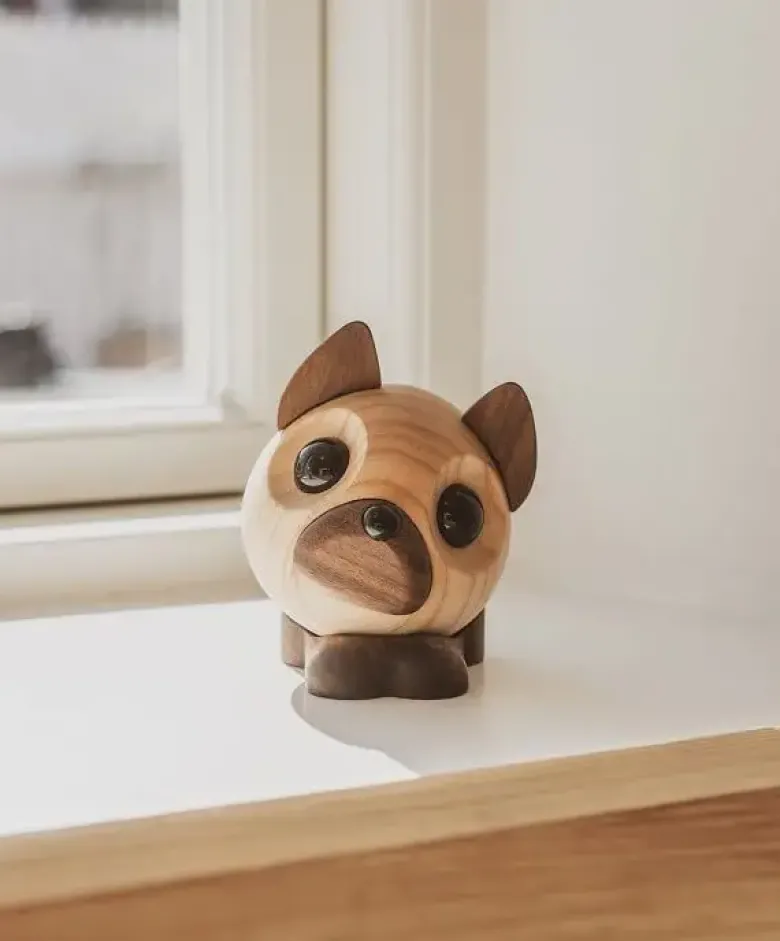 FableWood Figur Benny - Fransk Bulldog stor