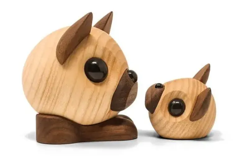 FableWood Figur Bill - Fransk Bulldog lille