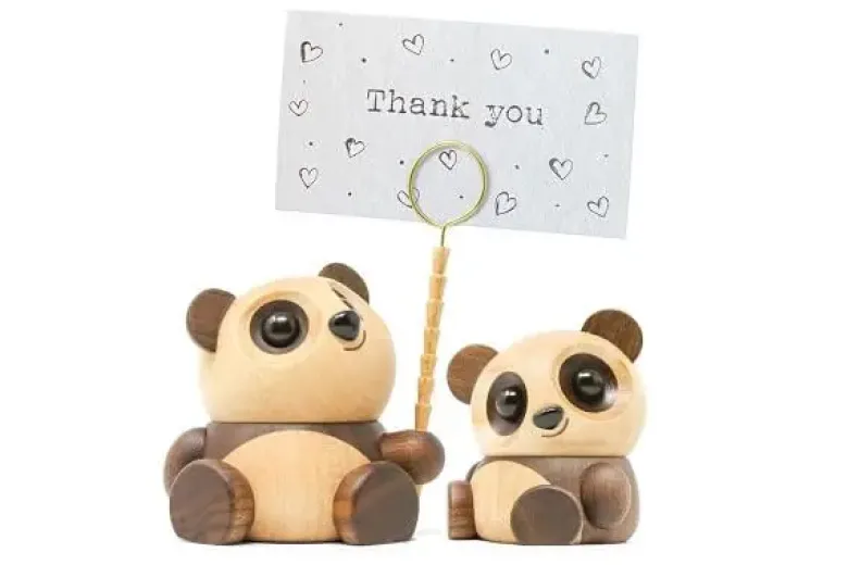FableWood Figur Pom Pom Den lille panda