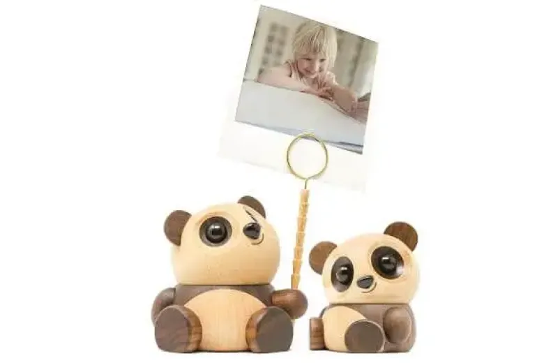 FableWood Figur Pom Pom Den lille panda