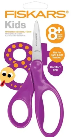 Fiskars børnesaks +8 år lilla