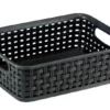 Fletkurv plast 2L Sort
