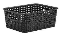 Fletkurv plast 5L Sort