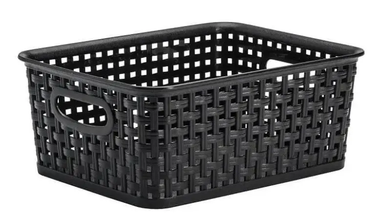 Fletkurv plast 5L Sort