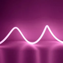 Flex Neon Lysslange 3 meter Pink