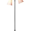 Fodgænger Gulvlampe sort m/pink skærme