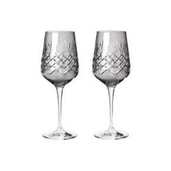 Frederik Bagger Crispy Dark Madame vinglas 35cl grå 2 stk