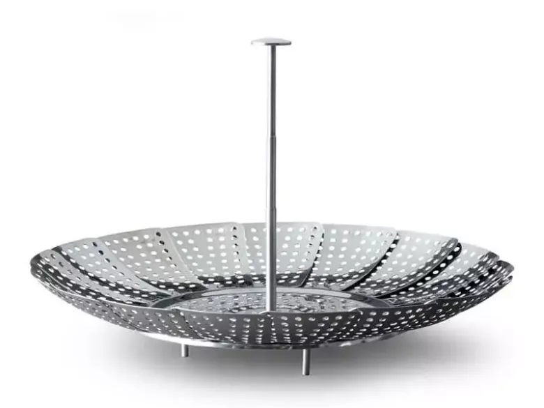Funktion dampindsats/grøntsagskurv 23 cm stål