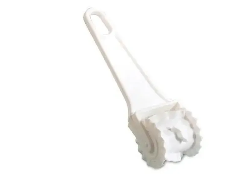 Funktion Klejnerulle dobbelt 15 cm Hvid plast