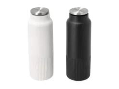 Funktion Salt- og peberkværnsæt Dia 5,7 x 16,5 cm 125 ml Sort/Hvid