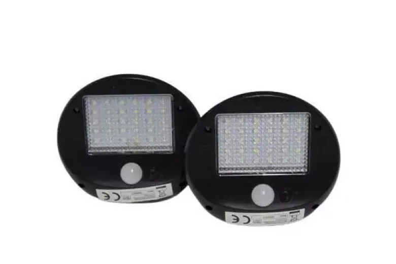 Grundig solar væglampe 12x11x4 cm 2 stk