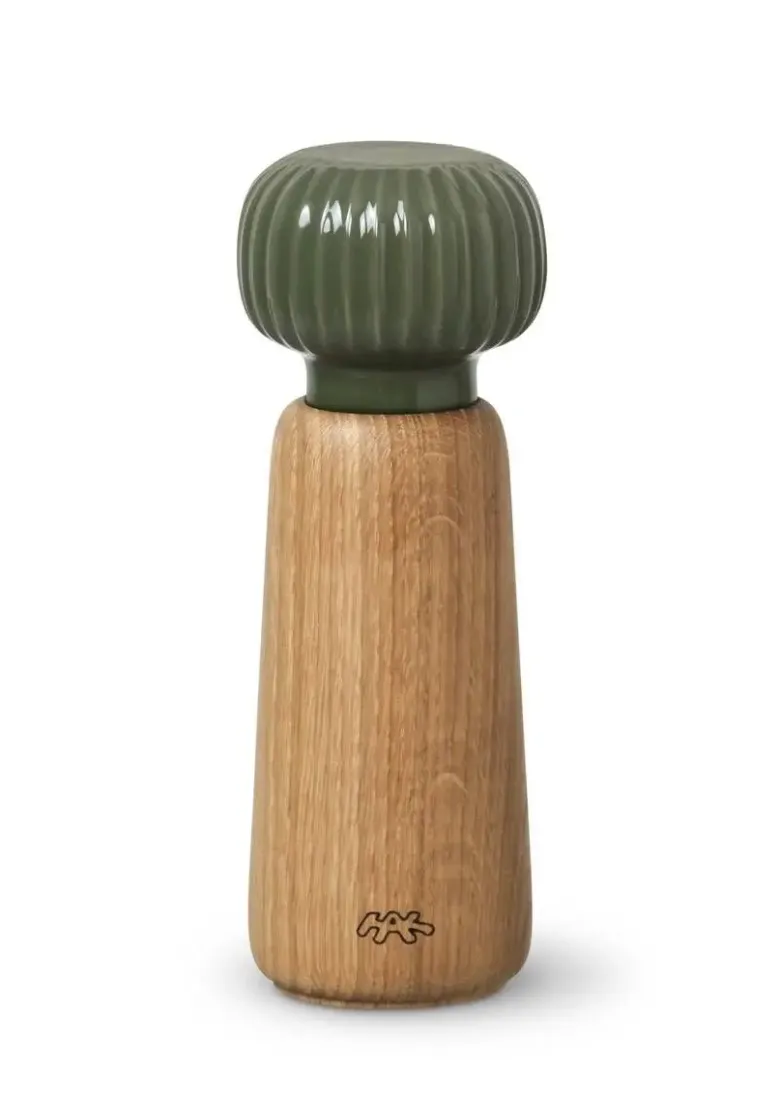 Hammershøi kværn H18 cm Mørkegrøn