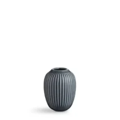 Hammershøi Vase Antracitgrå Mini