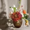 Hammershøi vase H14 cm valnød