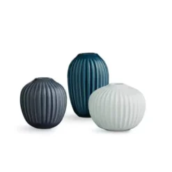 Hammershøi vase miniature 3-pak grøn